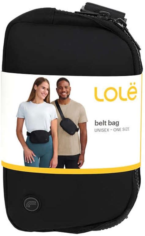 lolë belt bag|belt bag unisex.